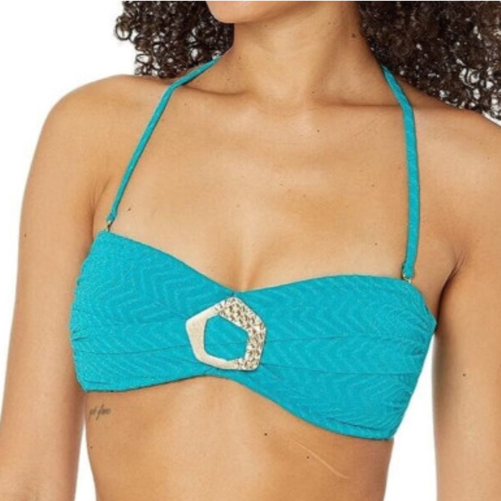 Trina Turk Empire Bandeau bikini top